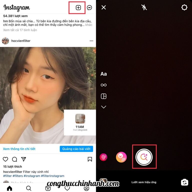 Hướng dẫn cách sử dụng filter instagram với 5 bước ngắn gọn