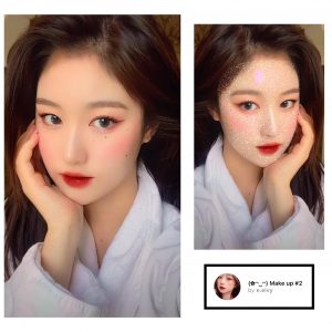 filter instagram mặt nạ make up